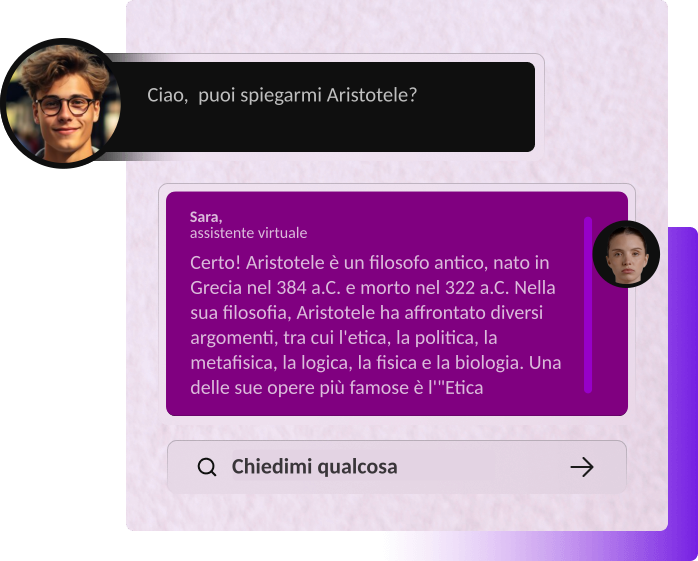 AI-Learning esempio chat